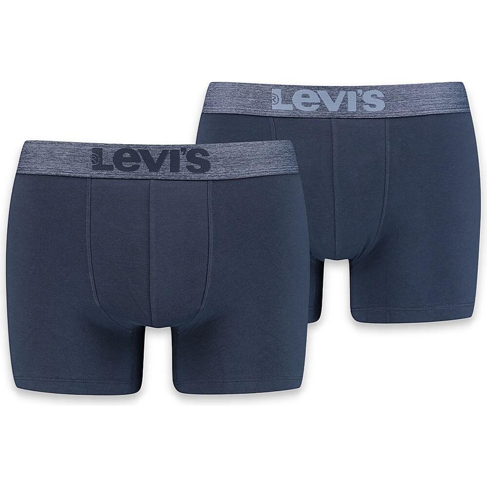 Levis Men Melange Wb Boxer Brief Organic Co 2P Mood Indigo