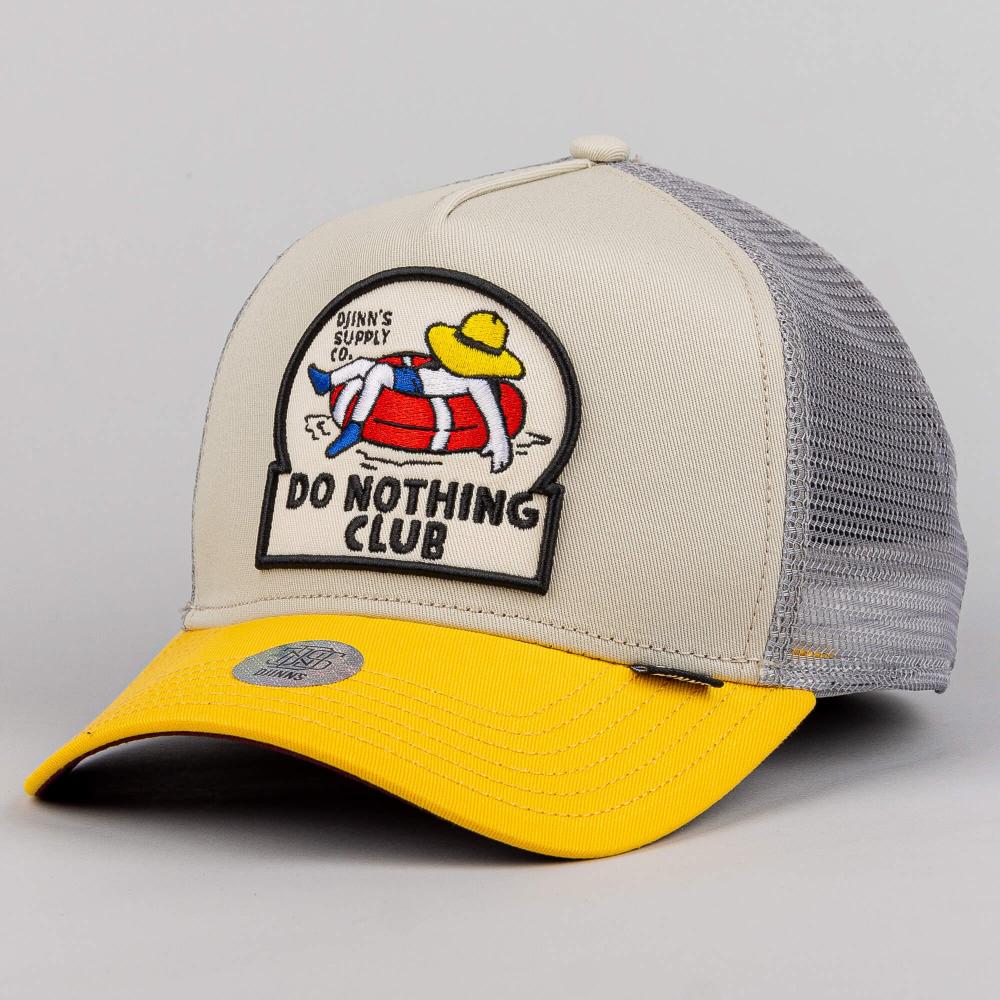 Djinn's Trucker Cap HFT DNC New 1.6 Grey/Sunny Yellow