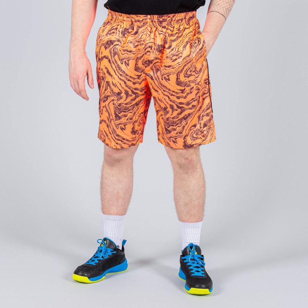 PEAK MONSTER SERIES WOVEN SHORTS ORANGE