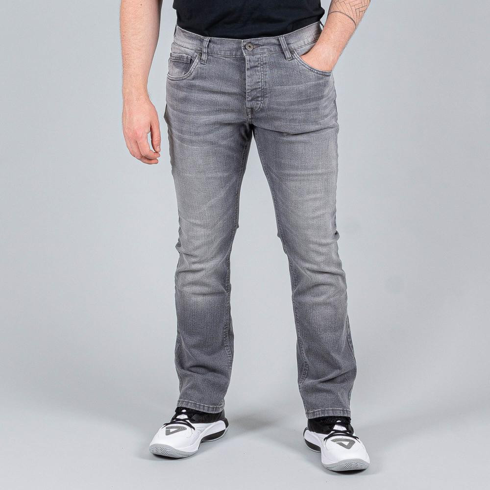 Džínsy Kangol Zane Regular Fit Jeans Regular Leg šedé