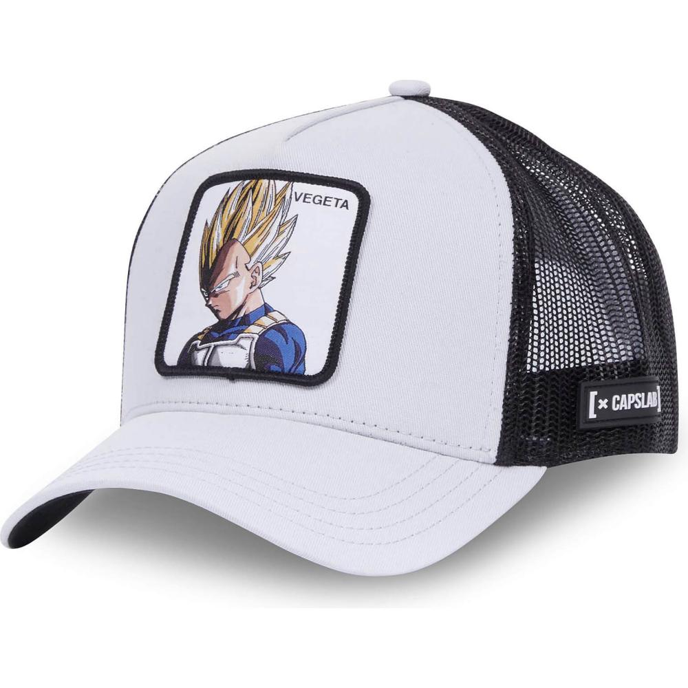 Capslab Dragon Ball Trucker Vegeta White