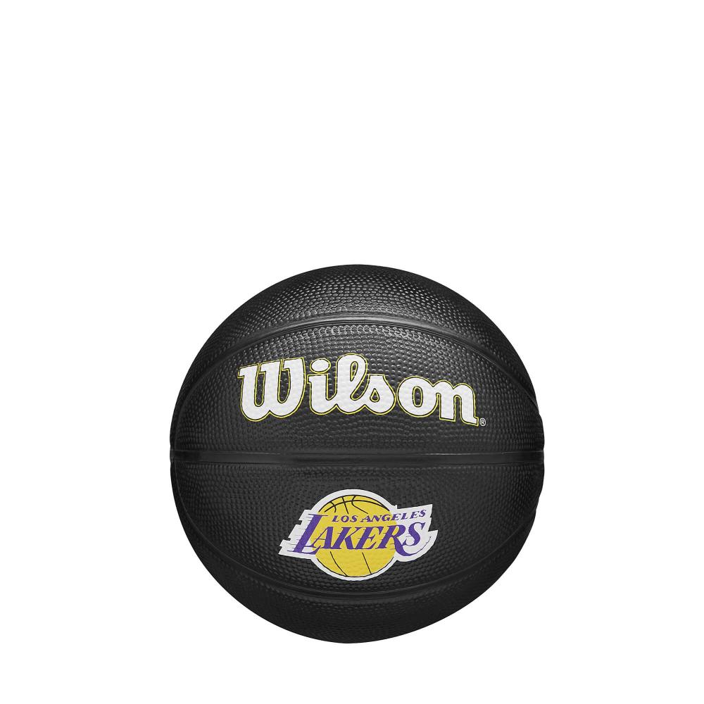 Wilson NBA Team Tribute mini Los Angeles Lakers - black (sz. 3)