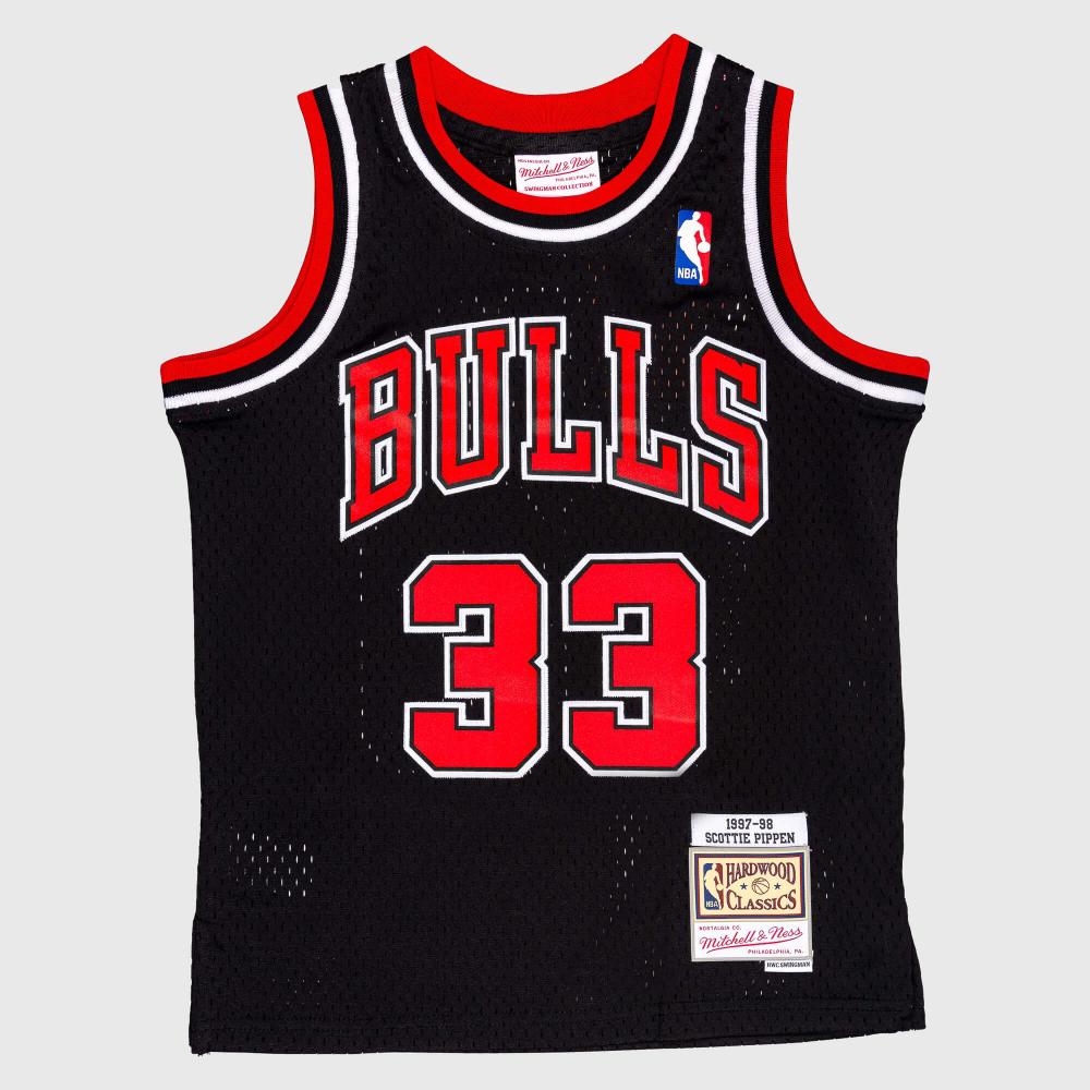 Mitchell & Ness Nba Nba Swingman Jersey Alt. Chicago Bulls Pippen Scottie Black