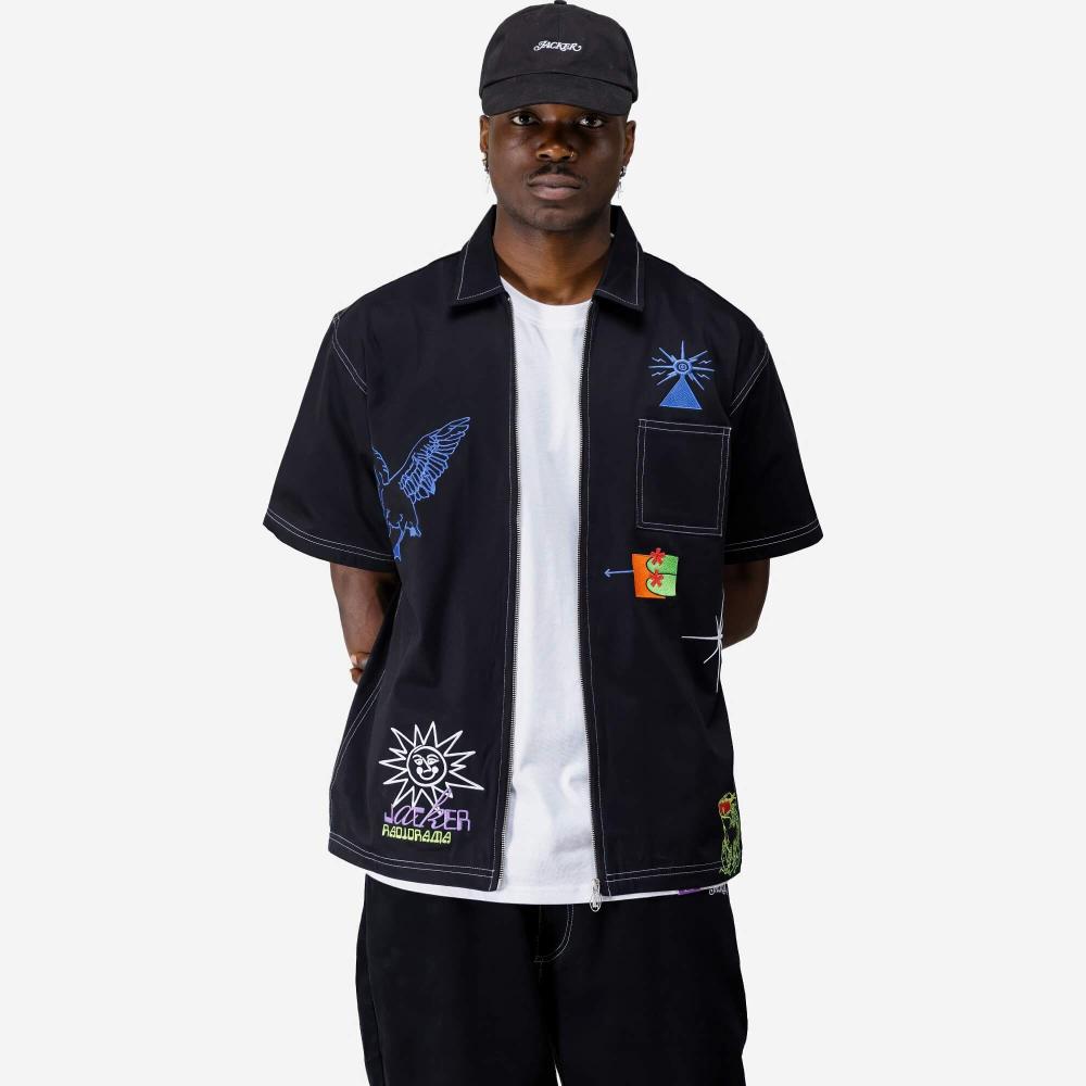 Košeľa Jacker Bristol Shirt čierna
