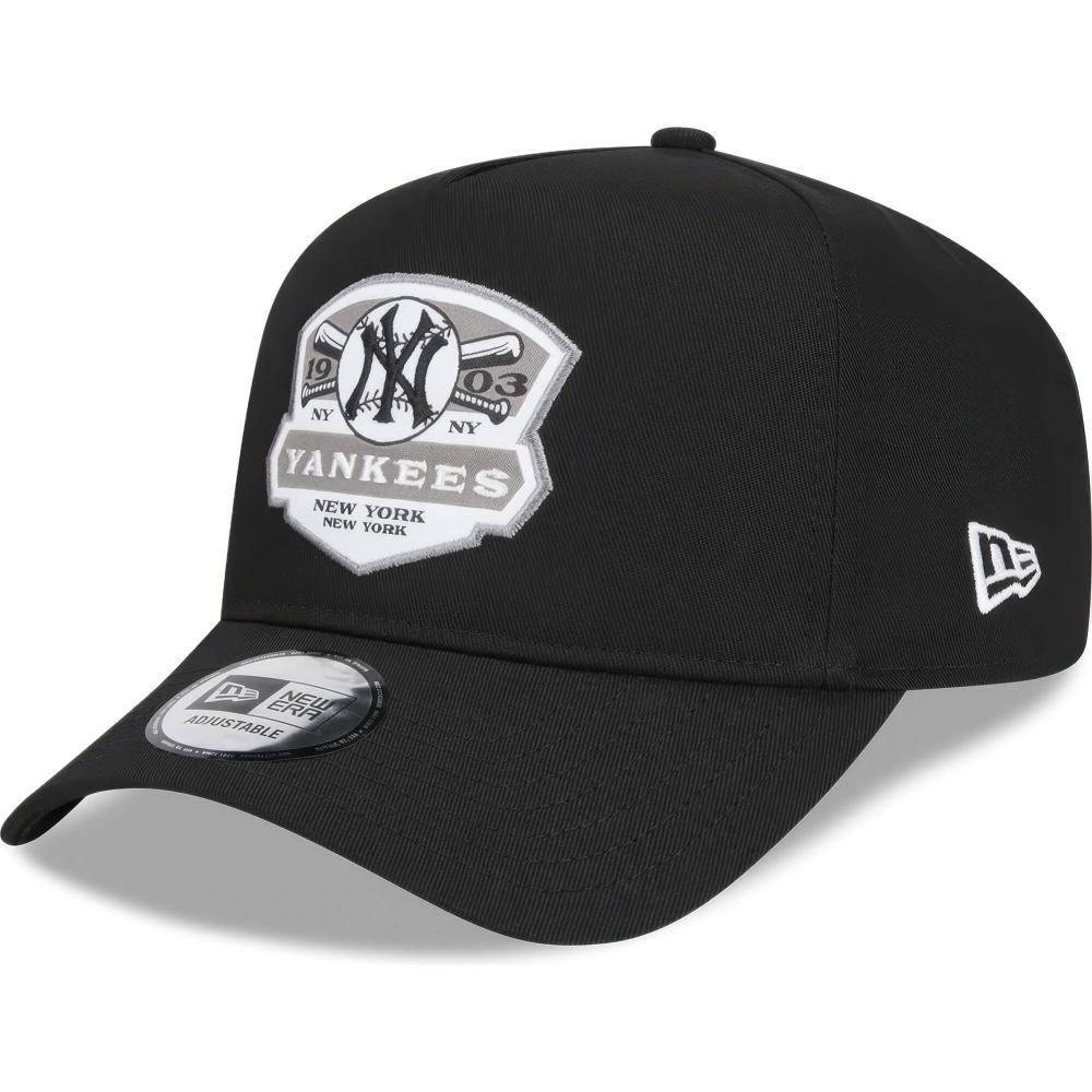 Šiltovka 940 A-frame New Era New York Yankees MLB Patch Black Trucker Cap čierna