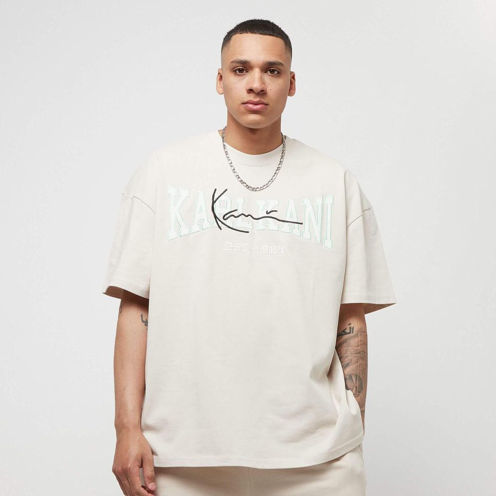 Karl Kani KK College Signature Heavy Jersey Boxy Tee off white