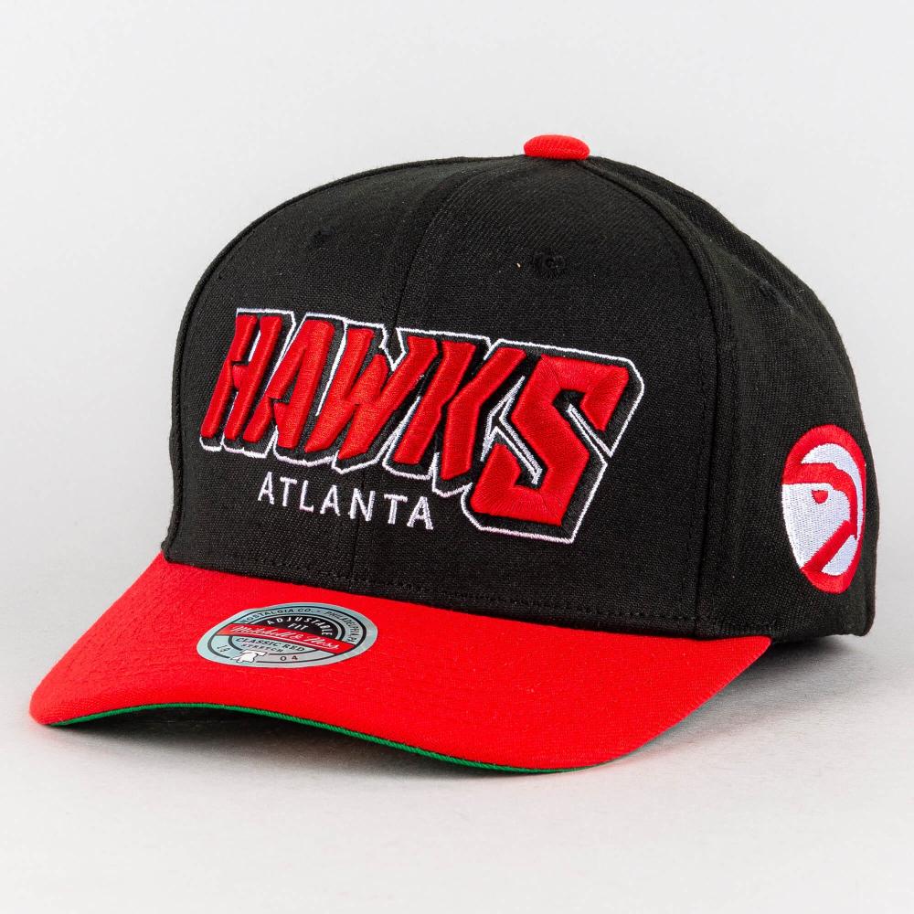 Mitchell & Ness Shredder Stretch Snapback Hwc Atlanta Hawks Black