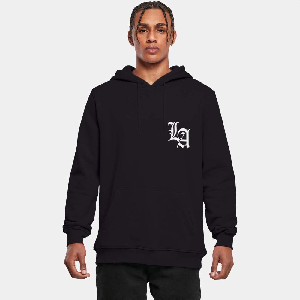 Mikina s kapucňou Mister Tee Modern čierna
