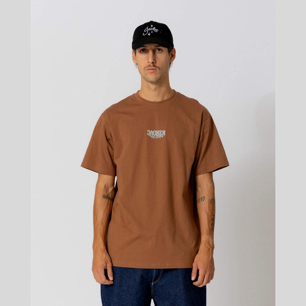 Jacker Gold Digger T-Shirt Brown