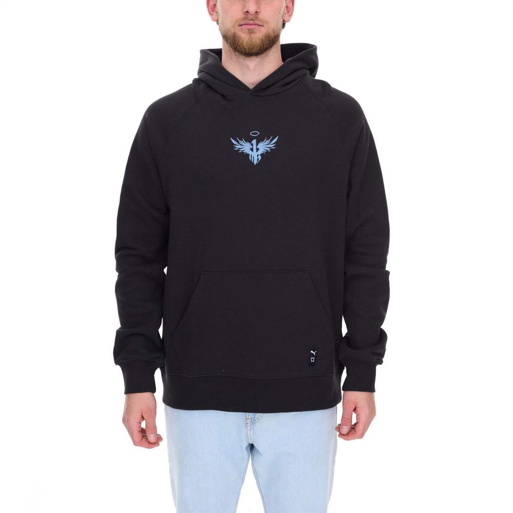 Pánska mikina s kapucňou PUMA Melo Alwayz On Hoodie čierna