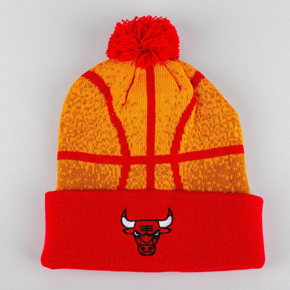 Outer Stuff Basketball Head Knit - Kids Os Chicago Bulls Brown/Red