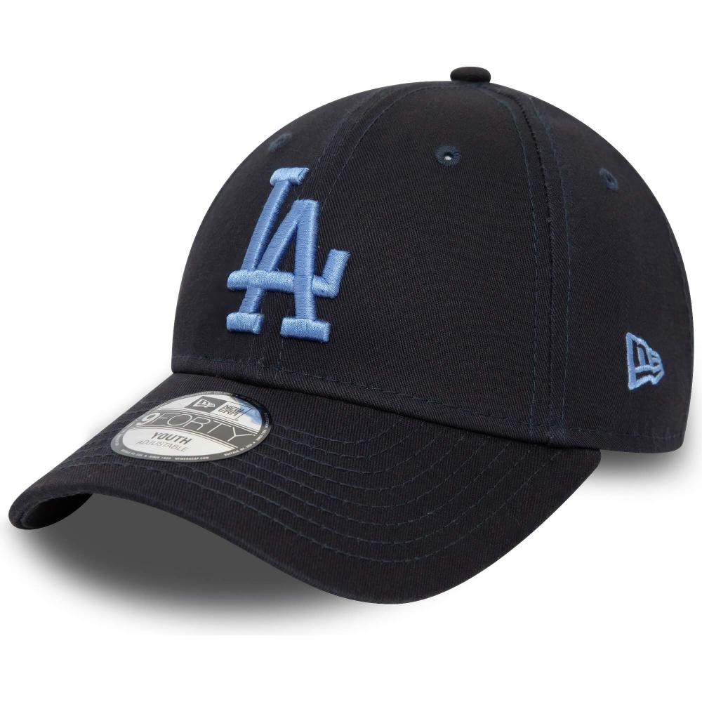 Detská šiltovka New Era 940K MLB LA Dodgers Youth League Essential Navy 9FORTY Adjustable Cap tmavomodrá