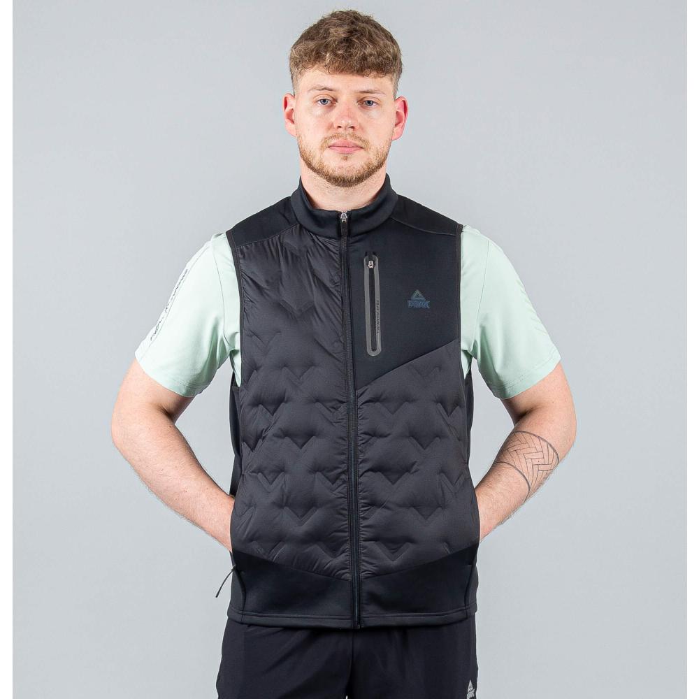 Bežecká páperová vesta Peak (Down Waistcoat) Black