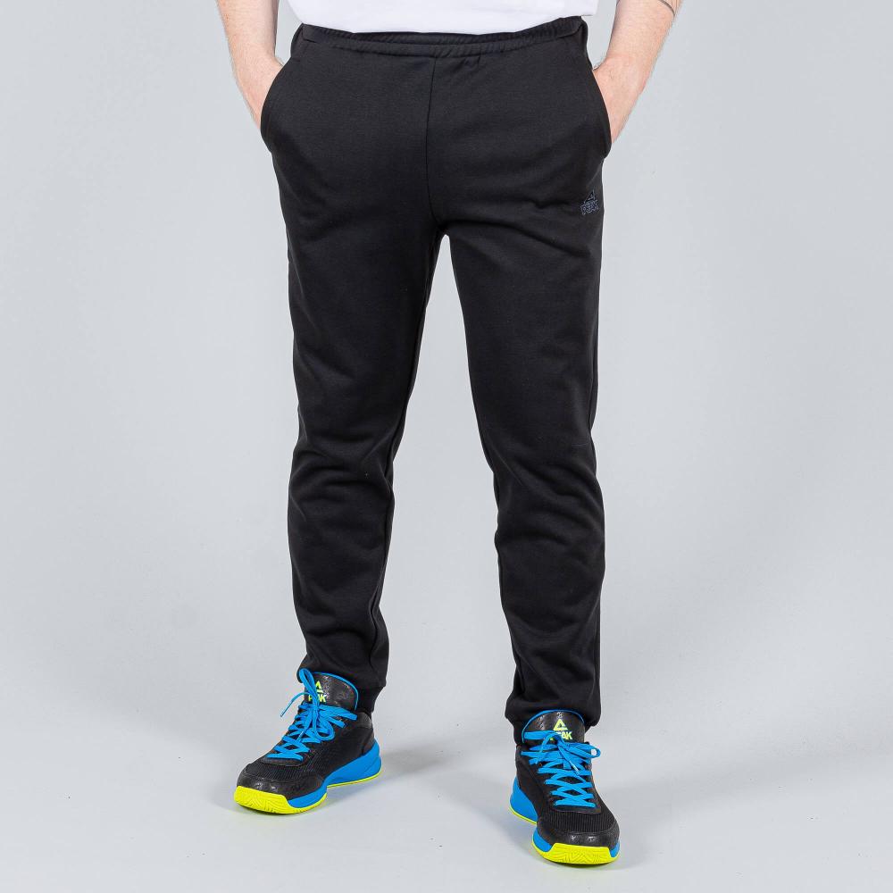 PEAK KNITTED FLEECE PANTS BLACK