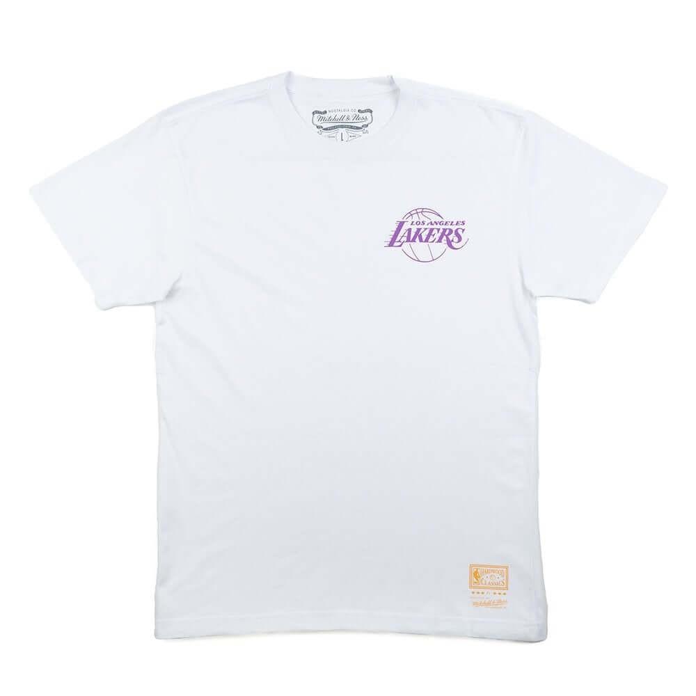 Mitchell & Ness NBA Merch Take Out Tee Los Angeles Lakers White