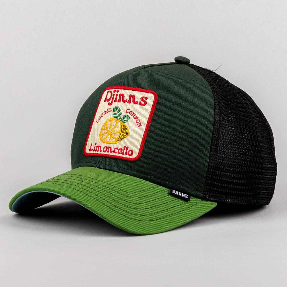 DJINN'S Trucker Cap HFT Food Limoncello Olive/Grey