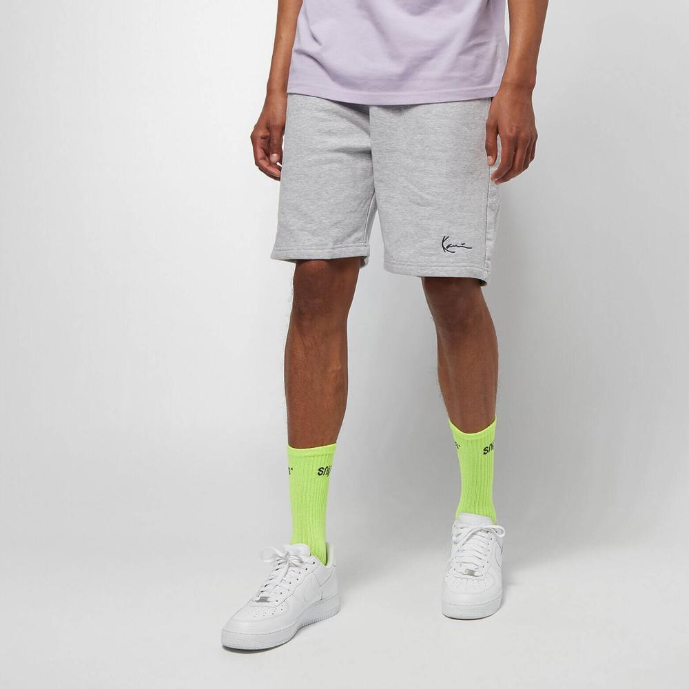 Karl Kani Signature Shorts Ash Grey