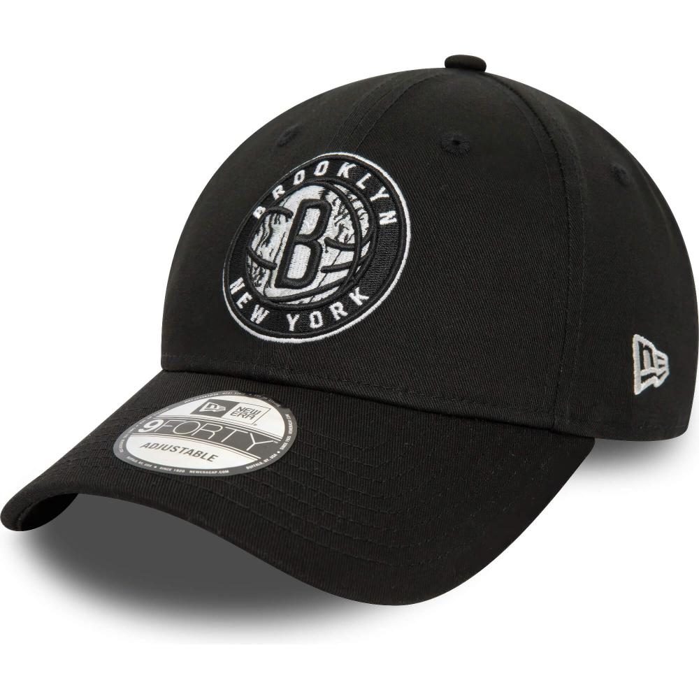 Šiltovka New Era 940 Brooklyn Nets NBA Infill Black 9FORTY Adjustable Cap čierna