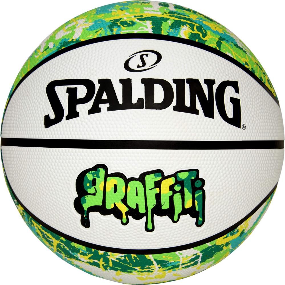 Spalding New Graffiti Basketball Green sz. 6