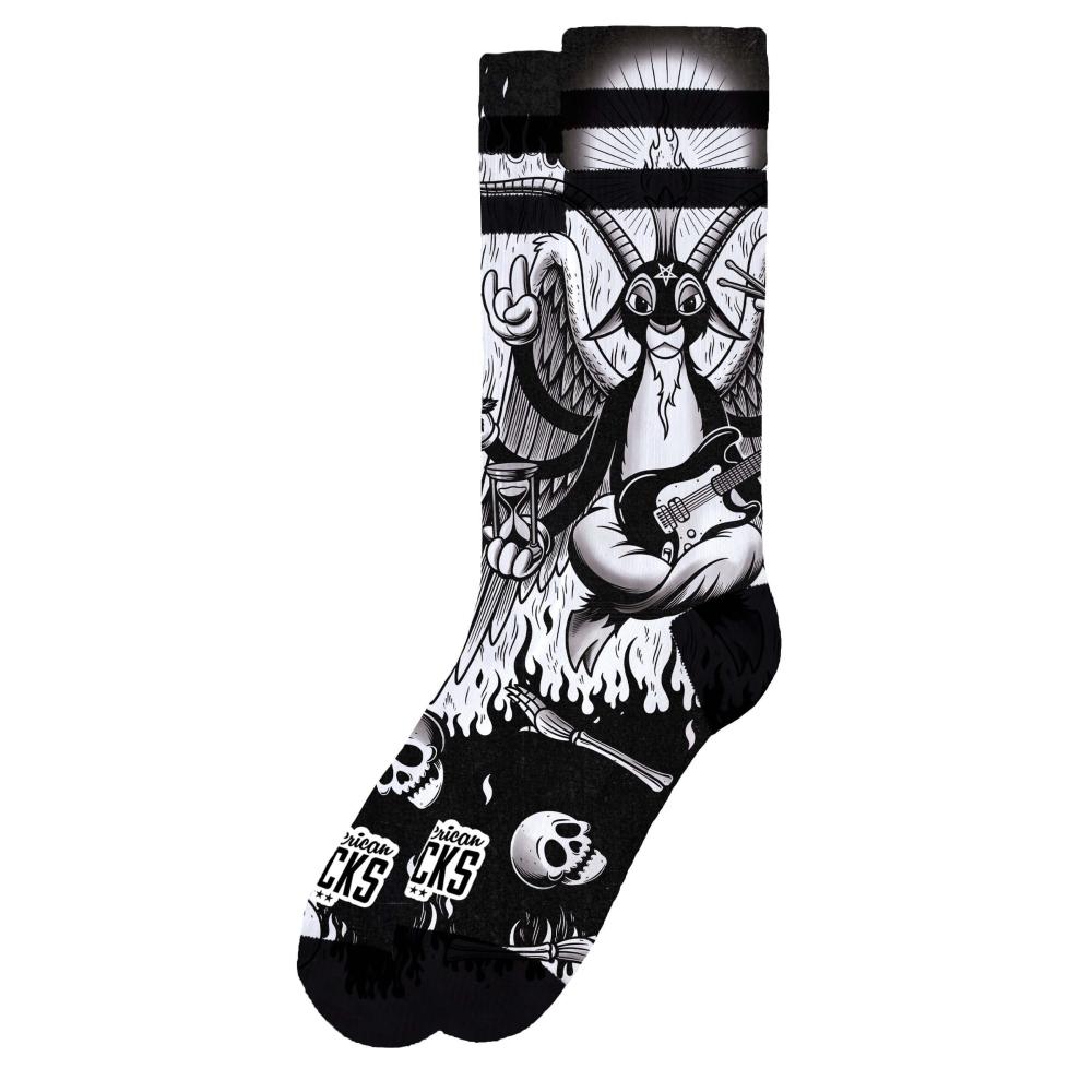 Ponožky American Socks Baphomet - Mid High