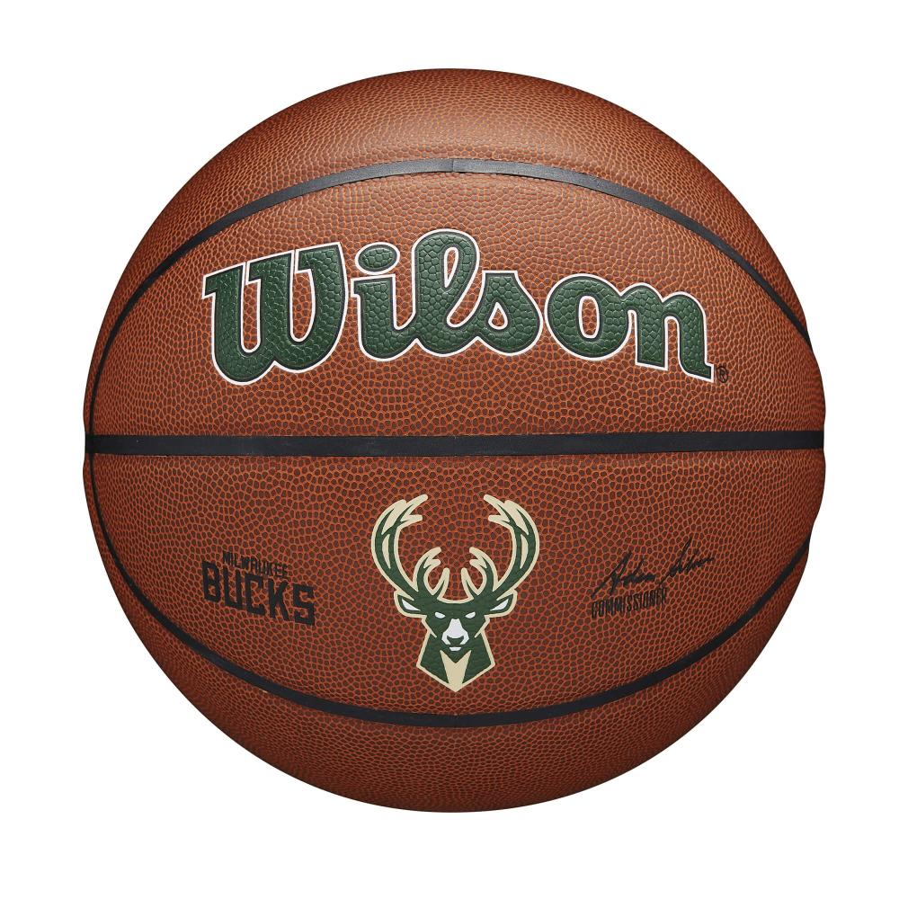 Wilson NBA Team Alliance Composite Basketball Milwaukee Bucks (sz. 7)