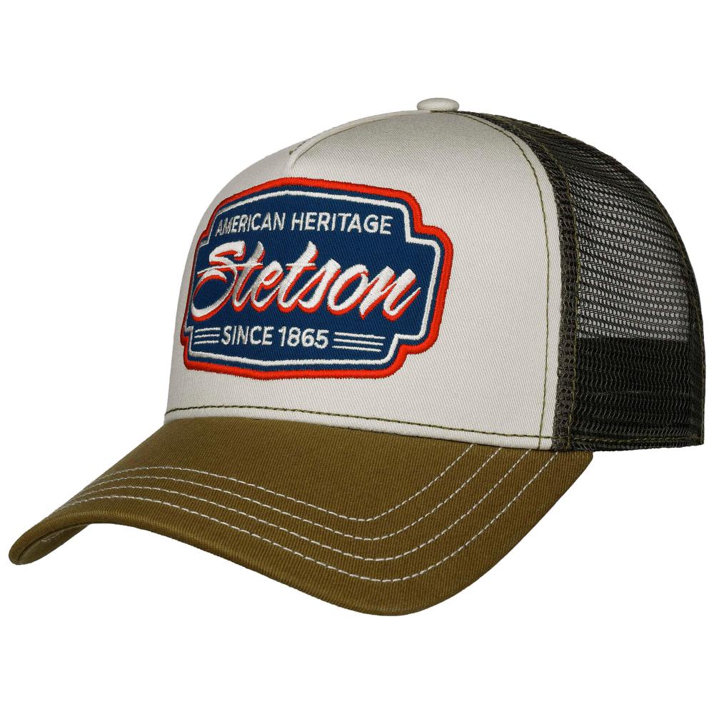 Šiltovka Stetson Trucker Cap Classic Race Olive/Yellow