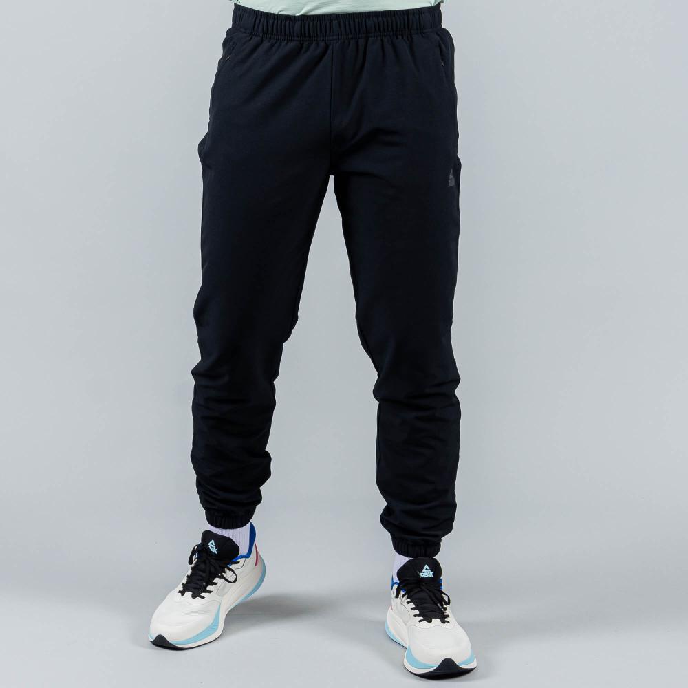 Bežecké Nohavice Peak (Woven Fleece Pants) Black