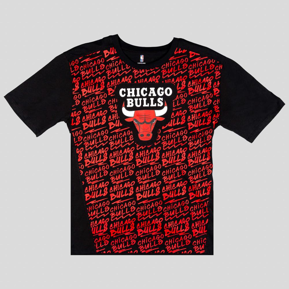 Outer Stuff Exemplary Ss V-Neck Tee Chicago Bulls Black/Red