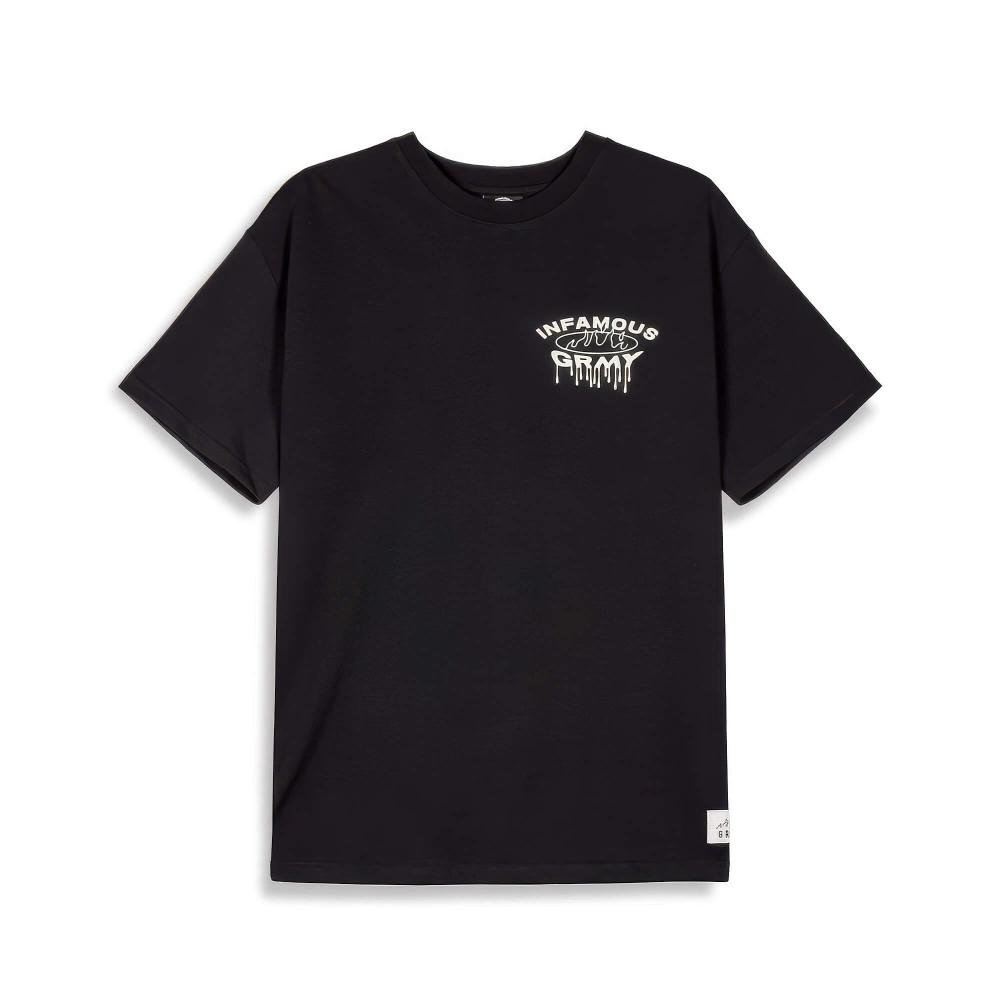 Grimey Wear Follow The Dollar Regular Tee Black