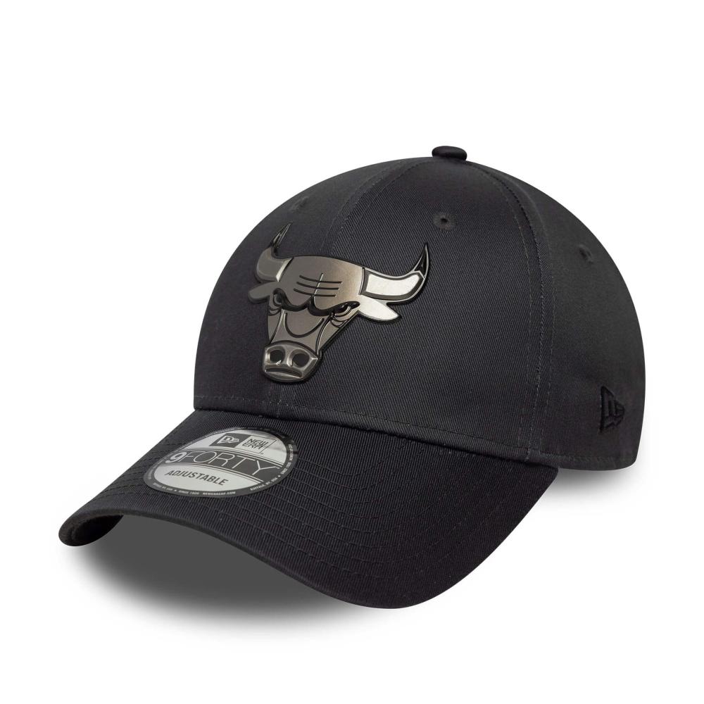 Šiltovka NEW ERA 940 NBA Metallic 9forty CHICAGO BULLS tmavošedá