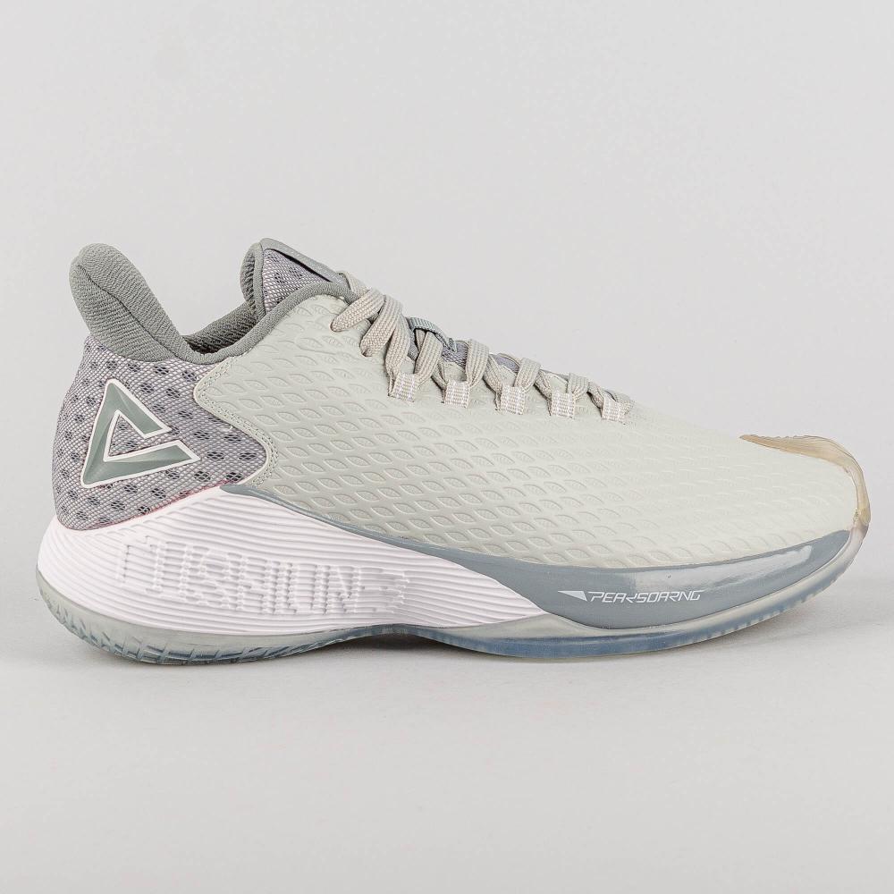 PEAK Peak Soaring Knit Low basketball outdoor shoes white grey