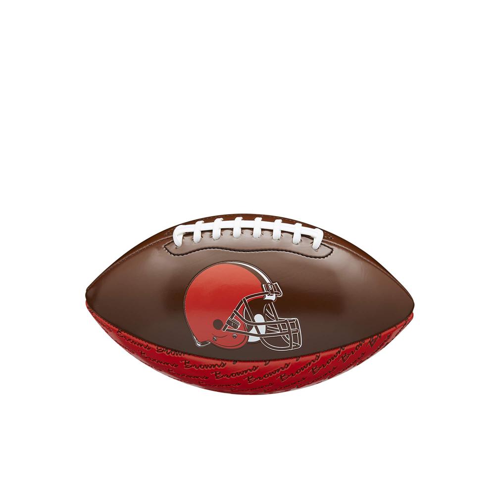 Wilson Mini NFL Team Peewee FB Team CL - Cleveland Browns - Brown