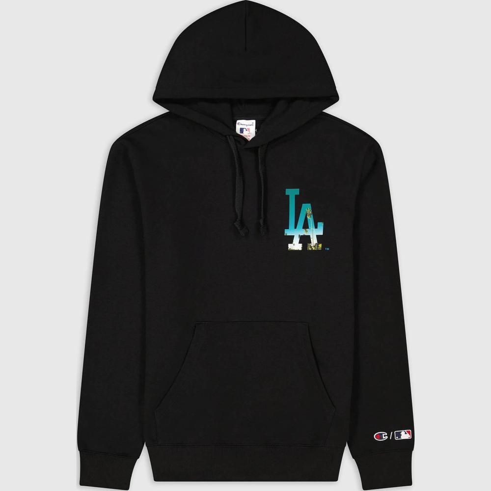 Champion MLB Knitted hooded sweatshirt Black