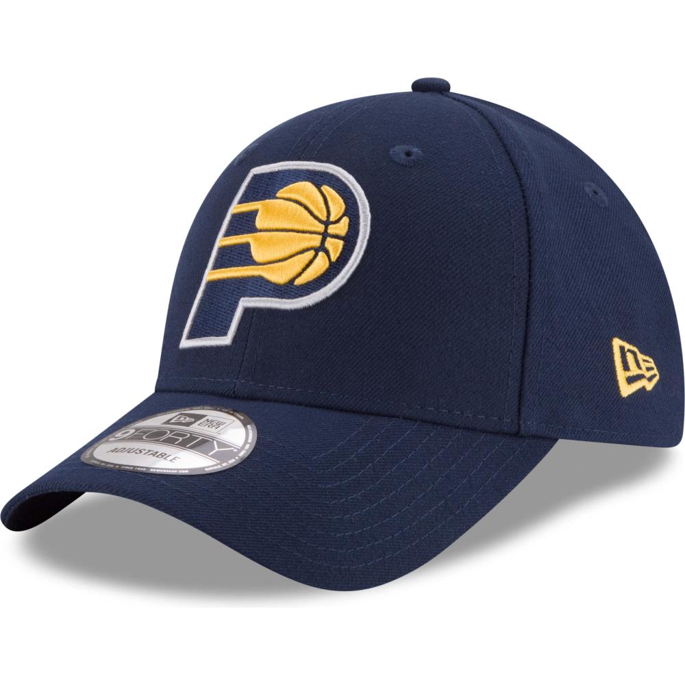 Šiltovka New Era 940 NBA Indiana Pacers The League Blue 9FORTY Strapback Cap tmavomodrá