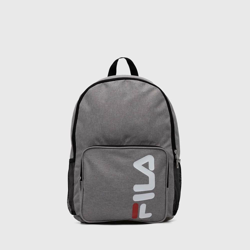 Fila FULDA Backpack squared pocket Medium Grey Melange