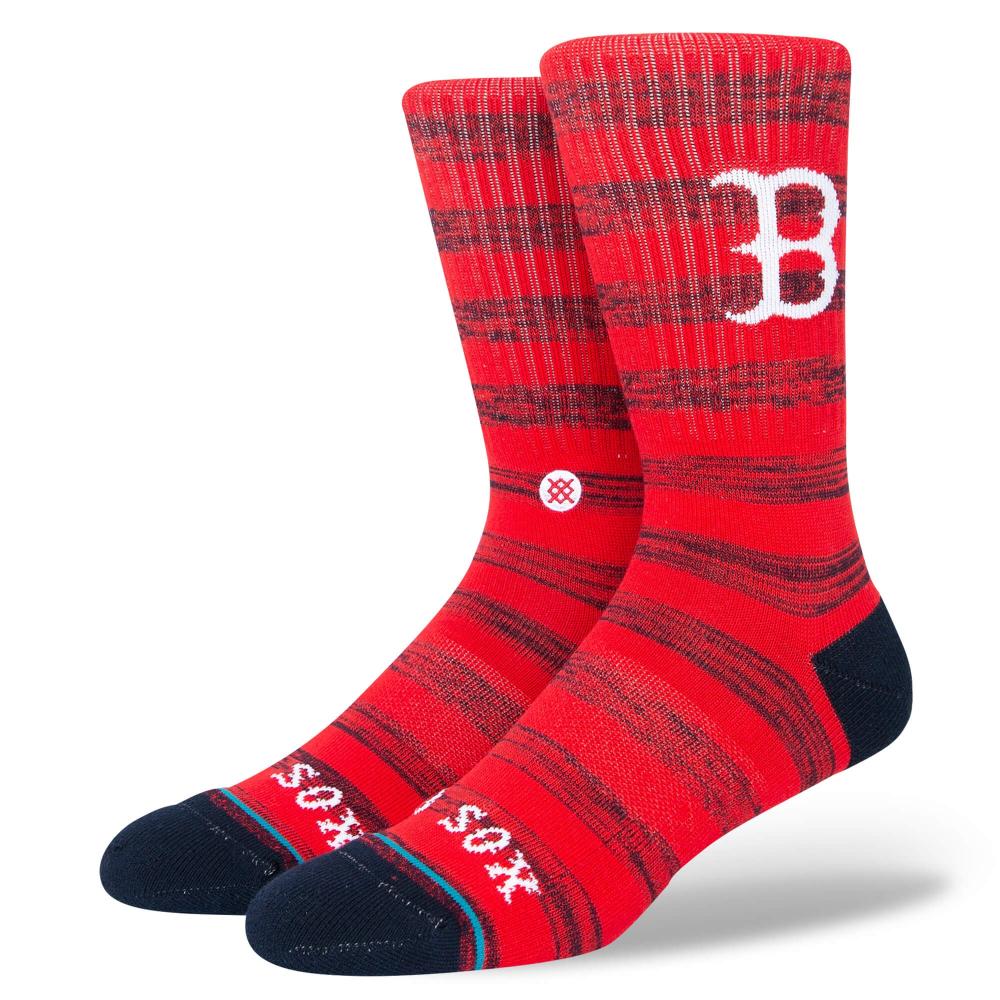 STANCE RED SOX TWIST CREW RED