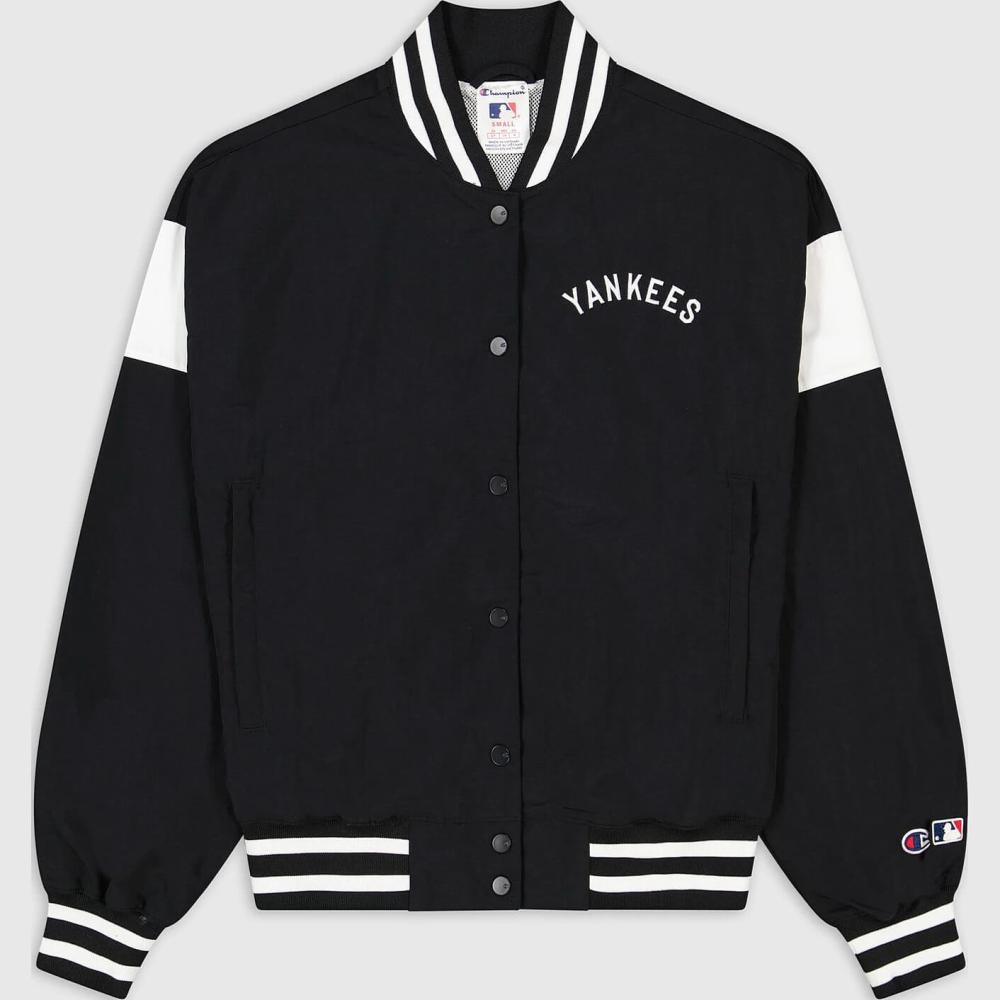 Champion Mlb Roc Full Zip Top Black