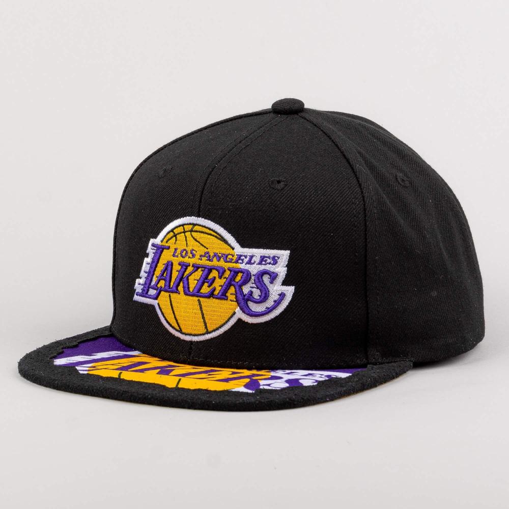 Mitchell & Ness NBA Munch Time Snapback Los Angeles Lakers Black