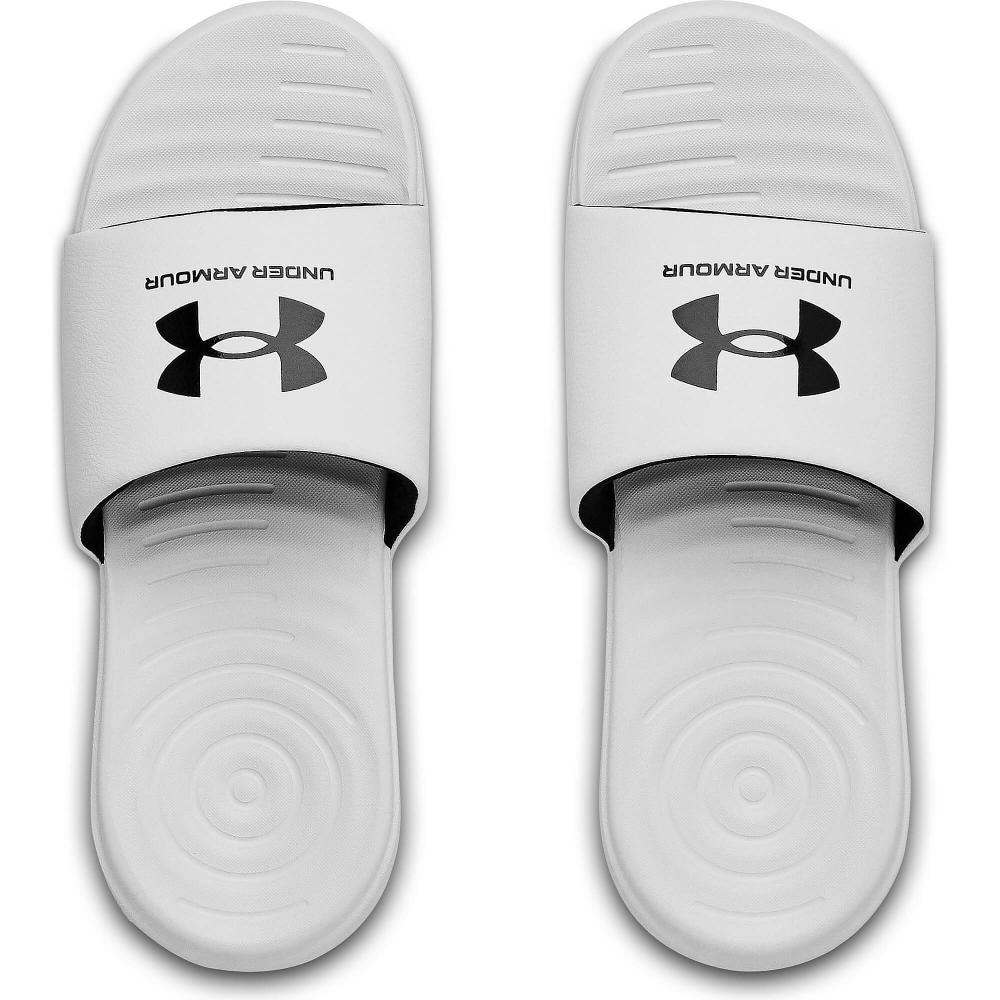 Under Armour Ansa Fixed Slides White