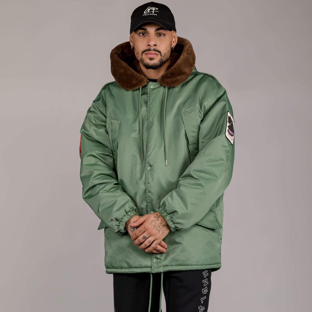 Grimey Wear Pasion Gamberra (Gp x Grmy) Parka Green