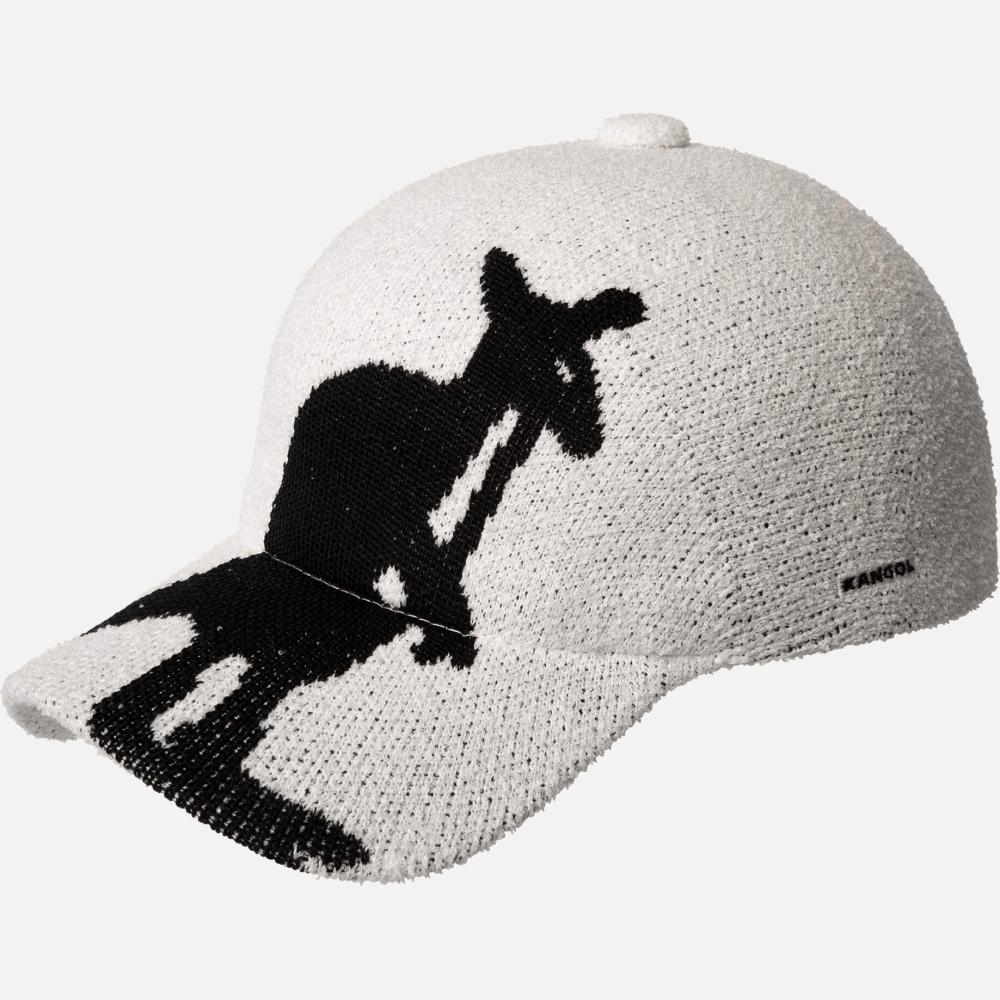 Šiltovka KANGOL® RETRO BIG KROO SPACECAP biela