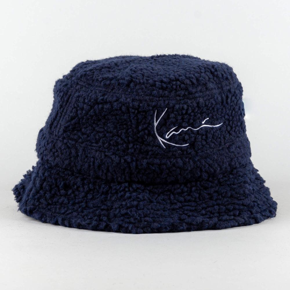 Karl Kani KK Signature Teddy Bucket Hat navy