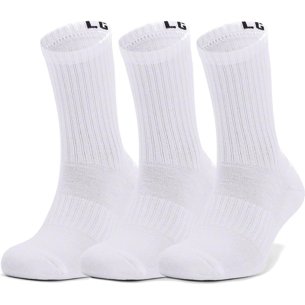 Under Armour Core Crew 3 pairs white