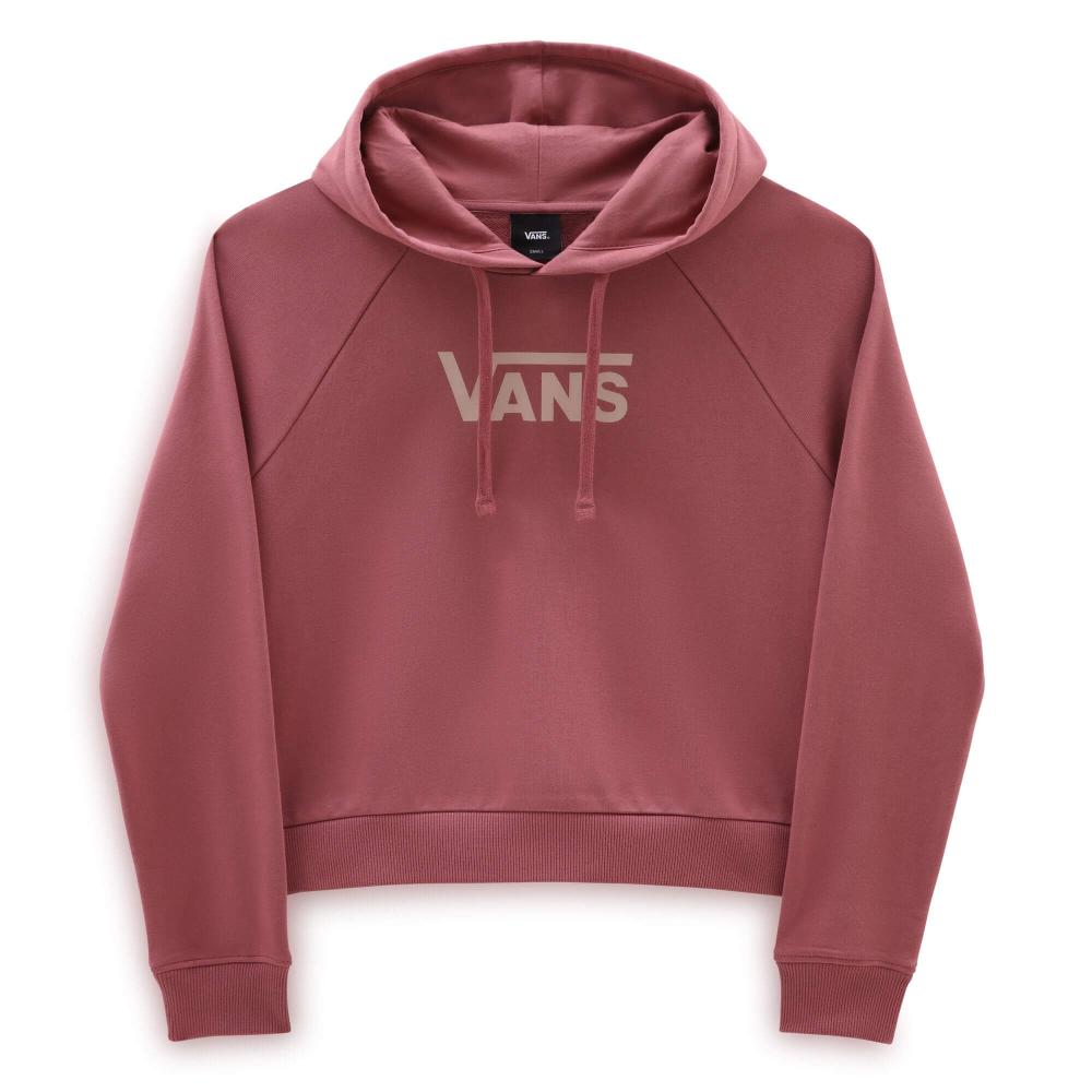 Vans Wmns Flying V Ft Boxy Hoodie Rose