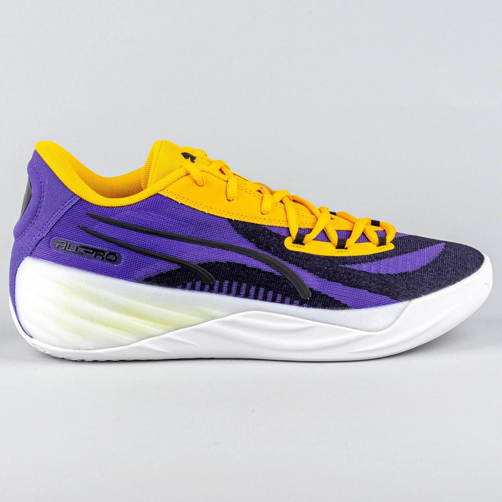 Puma All-Pro Nitro Shoe Team Violet/Yellow Sizzle/White