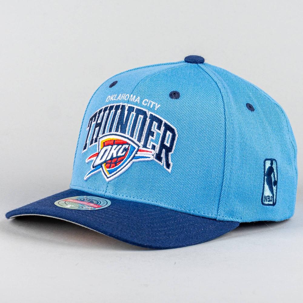 Šiltovka Mitchell & Ness Oklahoma City Thunder Team Arch Snapback modrá
