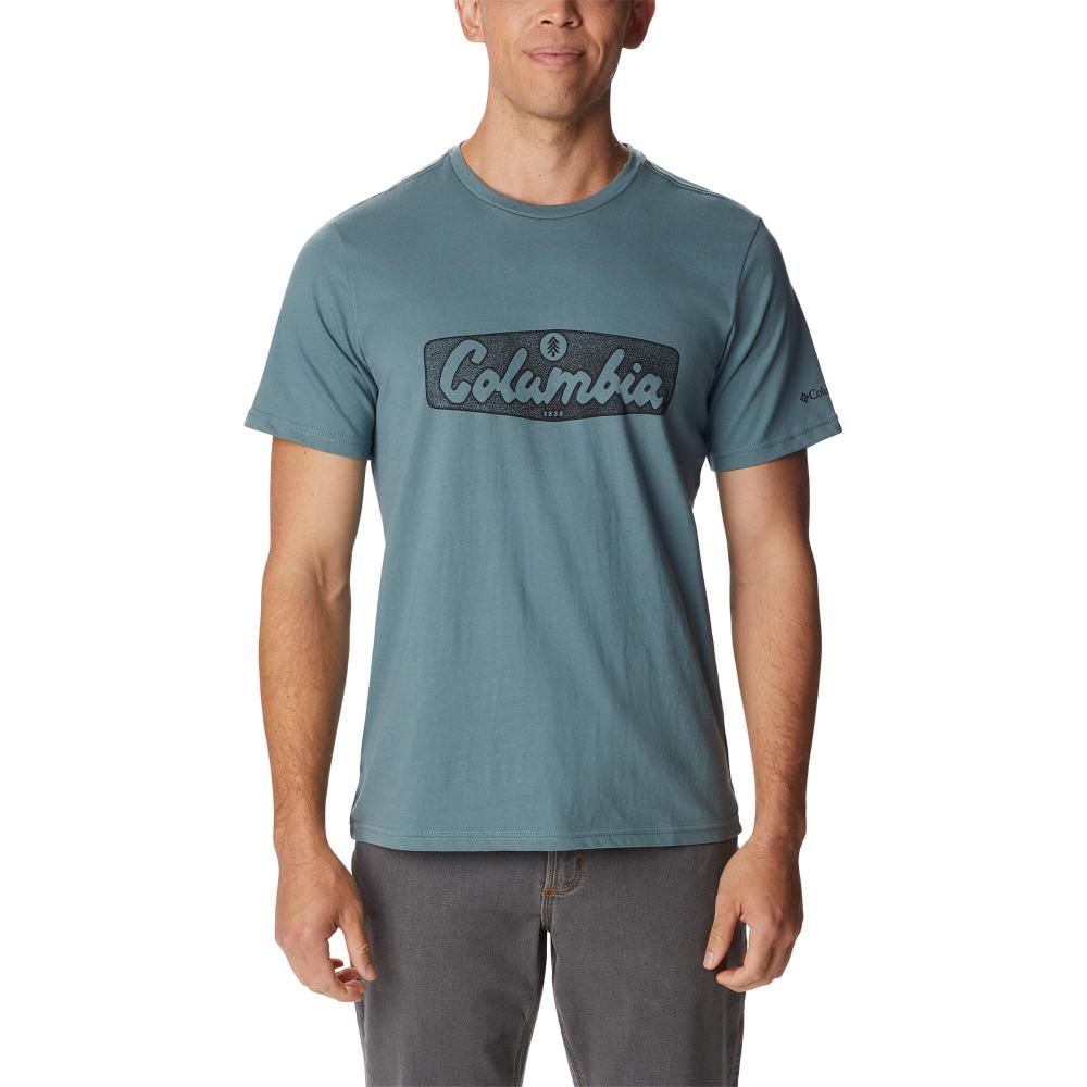 Columbia M Rapid Ridge™ Graphic Tee Metal / Hex Script