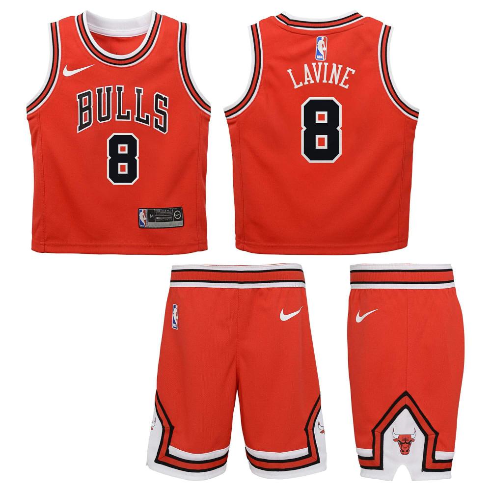 NIKE REPLICA BOX SET - B4-7 (PRE DETI 4-7 ROKOV) CHICAGO BULLS LAVINE ZACH RED