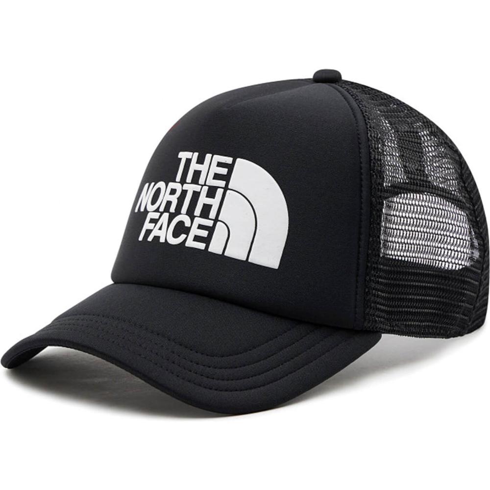 The North Face TNF Logo Trucker - BLACK/WHITE