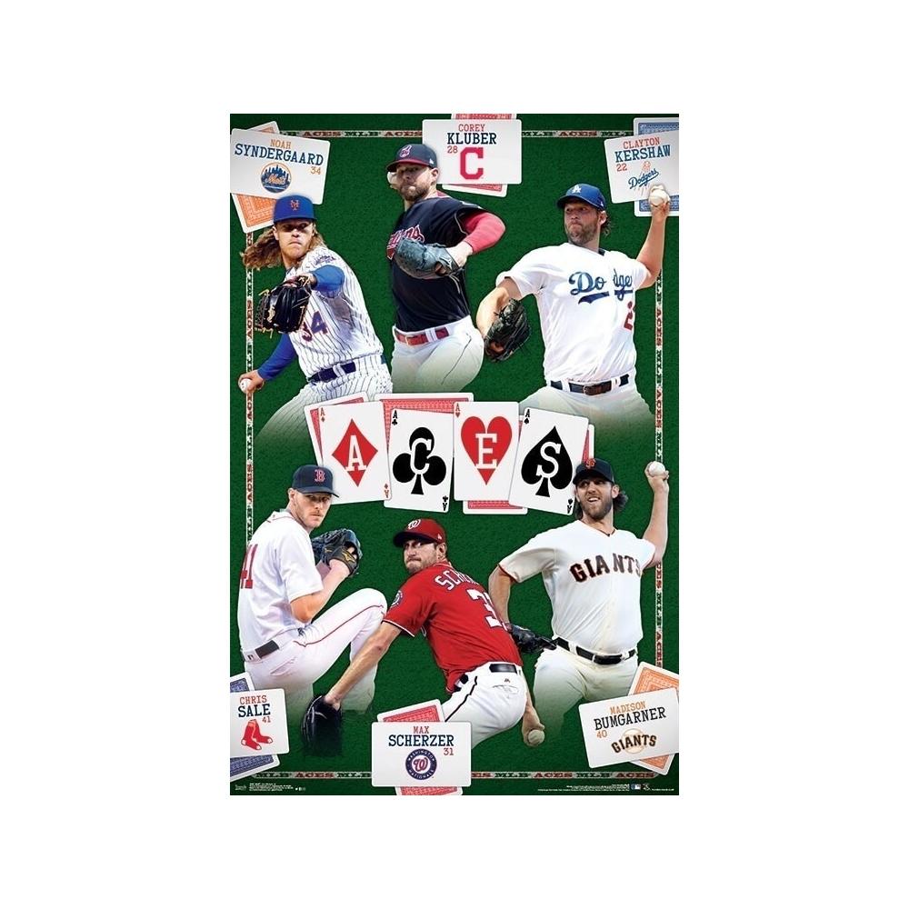 MLB Poster - Ace Pitchers